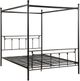 Mazin Furniture Chelone Queen Canopy Bed-0