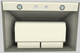 Vent-A-Hood® 30" Biscuit Wall Mounted Liner Insert-3