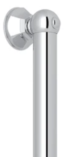 Rohl® Palladian® Series 18" Polished Chrome Decorative Grab Bar-1