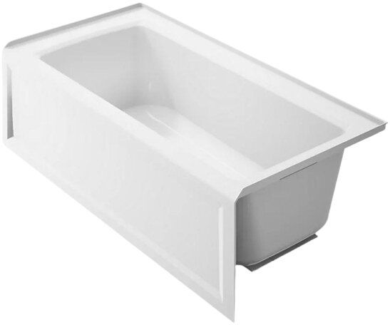 KOHLER® Archer® White 60" x 30" Alcove Bath - Right Drain-0