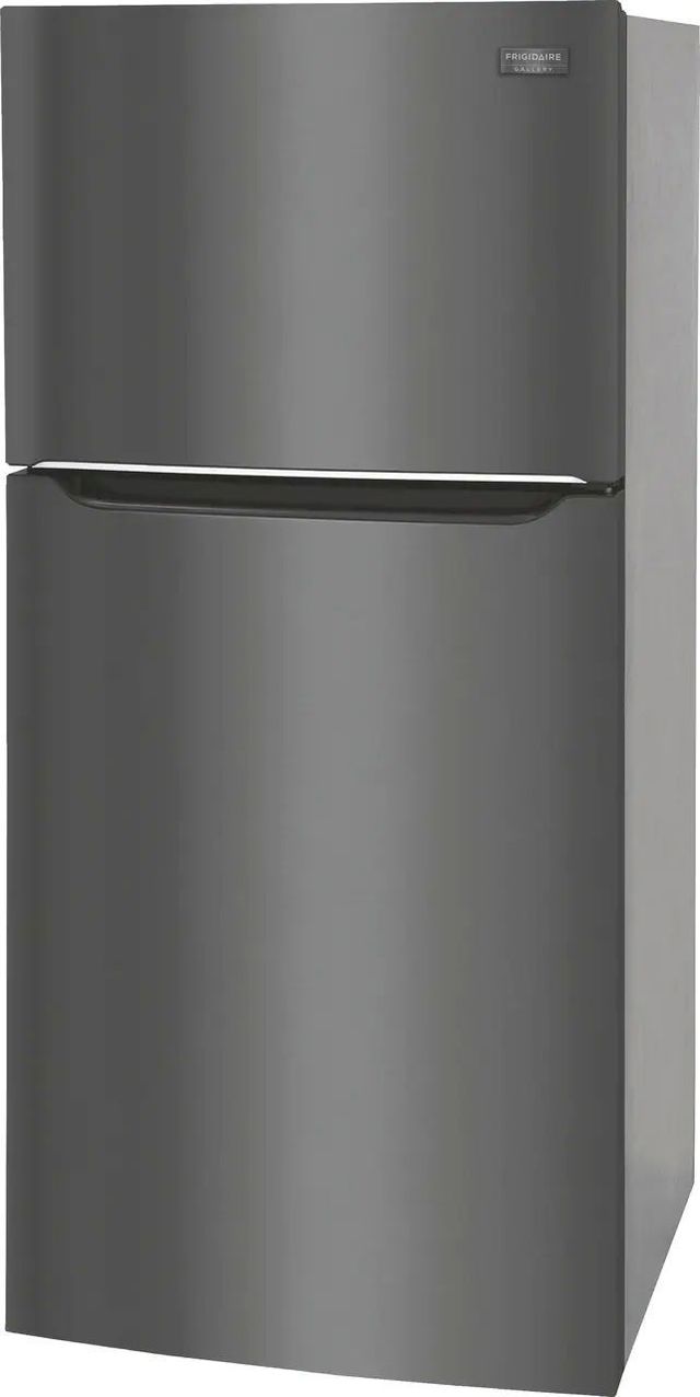 Frigidaire Gallery® 30 in. 20.1 Cu. Ft. Black Stainless Steel Top Freezer Refrigerator-1