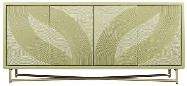 Hooker® Furniture Commerce and Market Into The Woods Green Credenza-2