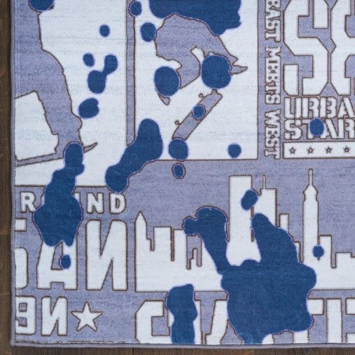 Nourison Home™ Imagination Blue 5'x7' Area Rug-3