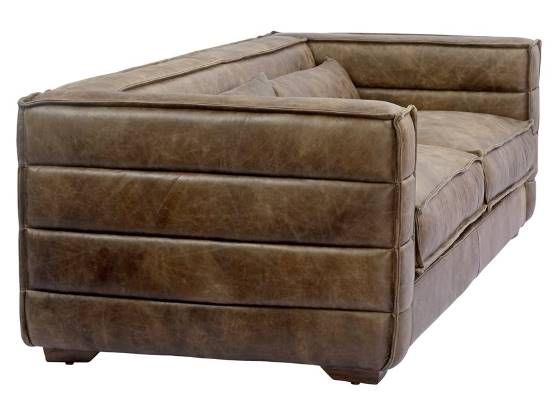 YHD Trevor Whiskey Brown Sofa-3