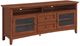 Whittier Wood® Furniture McKenzie Glazed Antique Cherry 64" Sound Bar Media Console-0