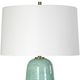 Uttermost® Andale Crackled Teal Ceramic Table Lamp with Antique Brass Accents-4