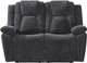 Primo™ International Anakin Riagan Graphite Manual Reclining Loveseat-1