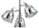 Cal® Lighting & Accessories Hubble 3-Light Chrome Chandelier-1