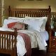 Vaughan-Bassett Cottage Cherry Full Slat Poster Headboard-3