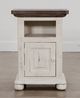Vintage Furniture Allie Nero White/Ashe Youth Nightstand-1