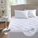 Olliix by Sleep Philosophy White Twin Serenity 3M Scotchgard Waterproof Mattress Pad-1