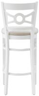Linon Tracey 2-Piece Beige/White Upholstered Bar Stool-5