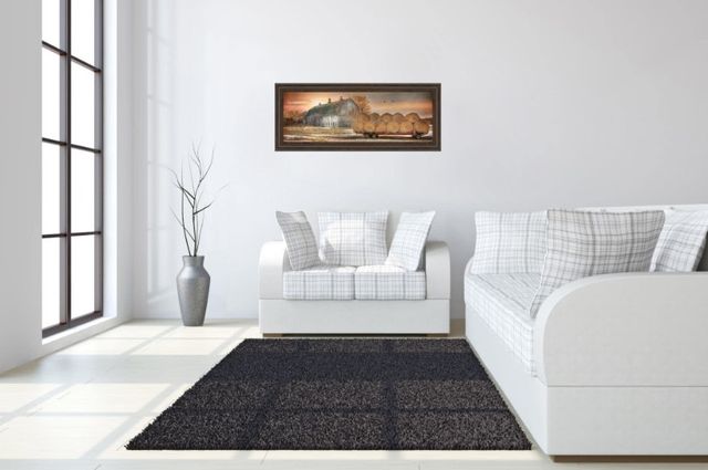 Classy Living Lori Dieter Sunset On The Farm Wall Art-1