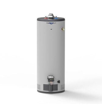 GE RealMAX® Choice 50-Gallon Tall Natural Gas Atmospheric Water Heater-0