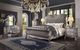ACME Furniture Dresden Gray/Vintage Bone White Vanity Stool-1
