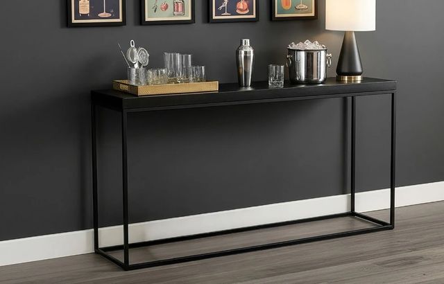 Sunny Designs™ Jax Black Large Console Table-2