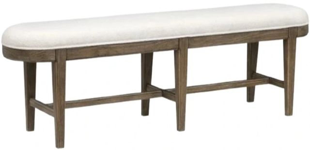 Magnussen Home® Westbourne Dark Umber/Milo Ivory Bench-0