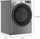 Whirlpool® 7.4 Cu. Ft. Core Silver Front Load Gas Dryer-3