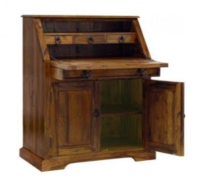 Jaipur Furniture Ganga Range Brown Cabinet-1