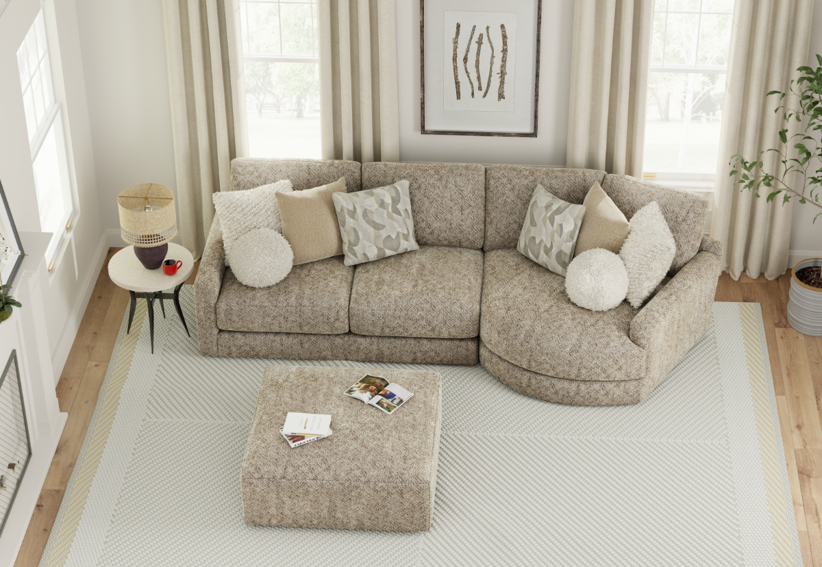 Jackson Furniture Turner 2-Piece Sectional | Van's Home Center