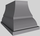 Vent-A-Hood® Designer Series 54" Gunsmoke Island Range Hood-4