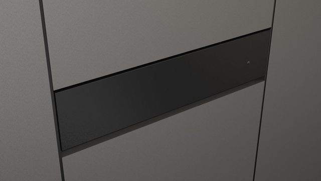 Fulgor Milano Matteo 400 Series 24" Matte Black Warming Drawer-1