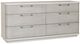 Vanguard® Furniture Vanguard White Frost Cove Dresser-0