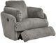 Signature Design by Ashley® Tie-Breaker Fog Manual Swivel Glider Recliner-4