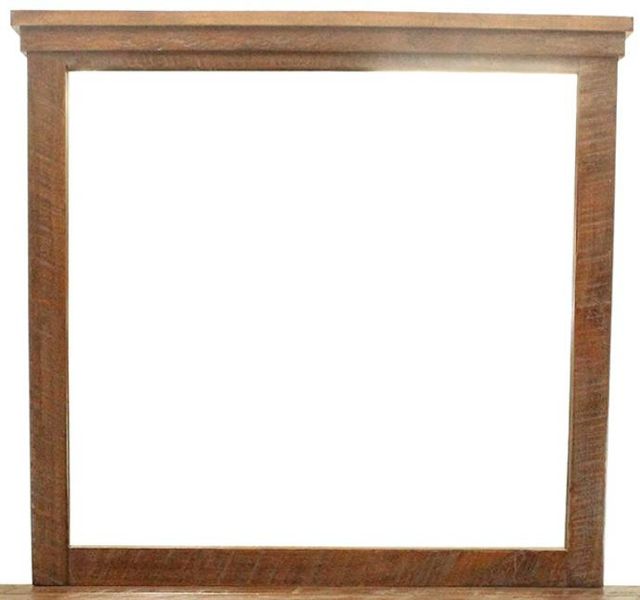 American Heartland Manufacturing Rustic Havana Gold Dresser and Mirror-1