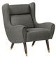 Homelegance® Greta Dark Gray Accent Chair-0