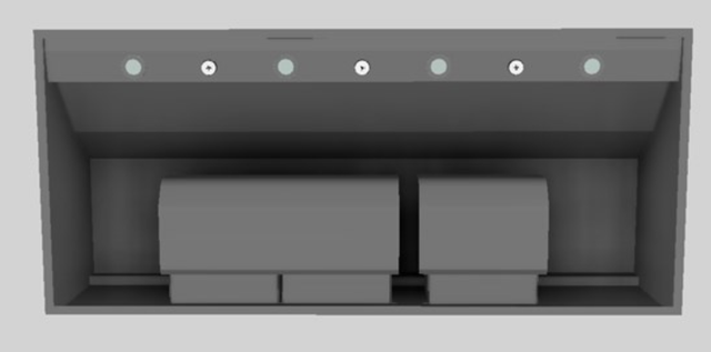 Vent-A-Hood® 54" Gunsmoke Wall Mounted Range Hood-3