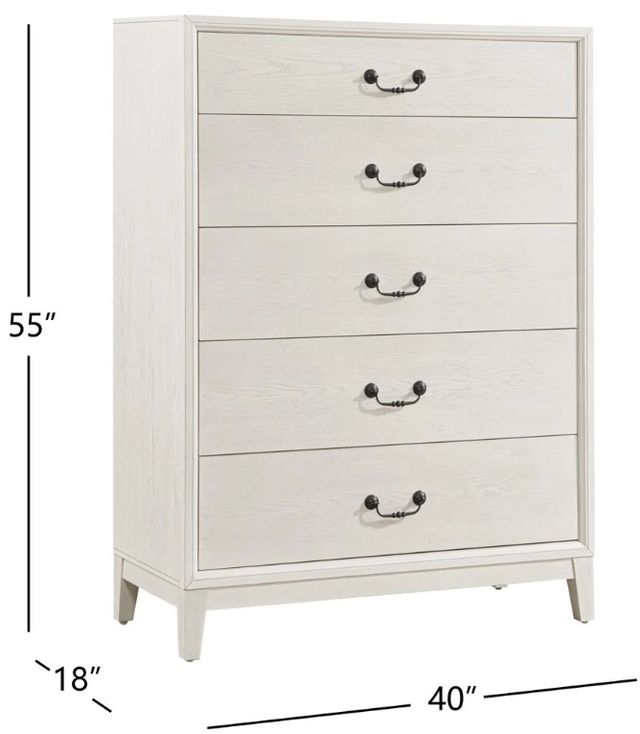 Flexsteel® Arlington Rustic White Chest -2