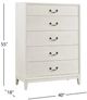 Flexsteel® Arlington Rustic White Chest -2