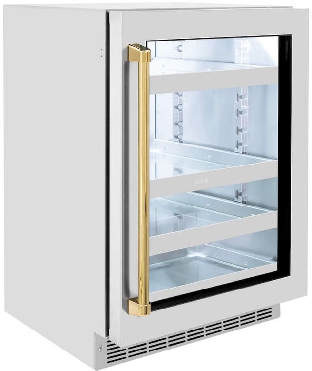 ZLINE Touchstone Autograph Edition 24" 5.2 Cu. Ft. Stainless Steel Beverage Center-2