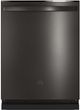 GE® 24" Black Stainless Built In Dishwasher-0