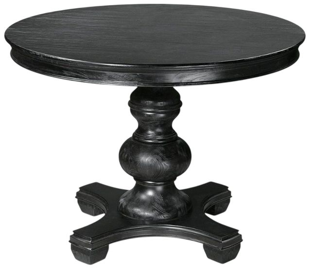 Uttermost® Brynmore Satin Black Dining Table-0