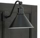 Magnussen Home® Westley Falls Graphite Queen Panel Headboard with Two Lamps-3