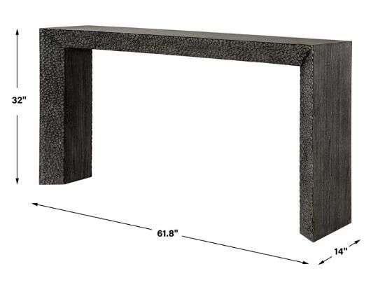 Uttermost® Thoreau Ebony Console Table-2