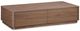 Moe's Home Collection Round Off Natural Walnut Coffee Table-0