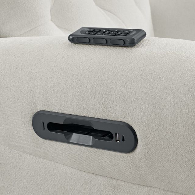 Westwood Design Abby Snow Power Uphostered Glider Recliner-3