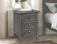 Cottage Creek Furniture Bridgeport Fossil Gray Nightstand-3