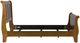 Liberty Furniture Grandpas Cabin Aged Oak Queen Sleigh Bed-3