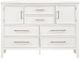 New Classic® Home Furnishings Andover White Dresser-2