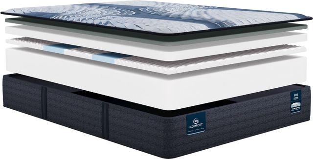 Serta® iComfort® Elana 11.5" Memory Foam Firm Smooth Top Queen Mattress-2