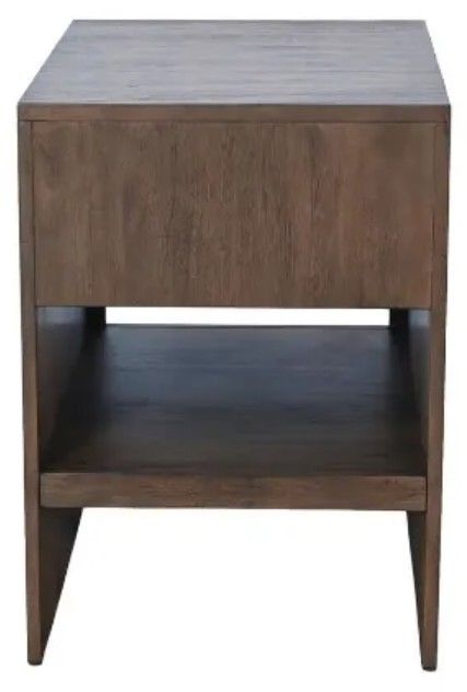 Sunny Designs™ Brown Chairside Table with Drawer-2