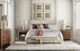 Hooker® Furniture Eleana Hanalei Oat California King Upholstered Panel Bed-1