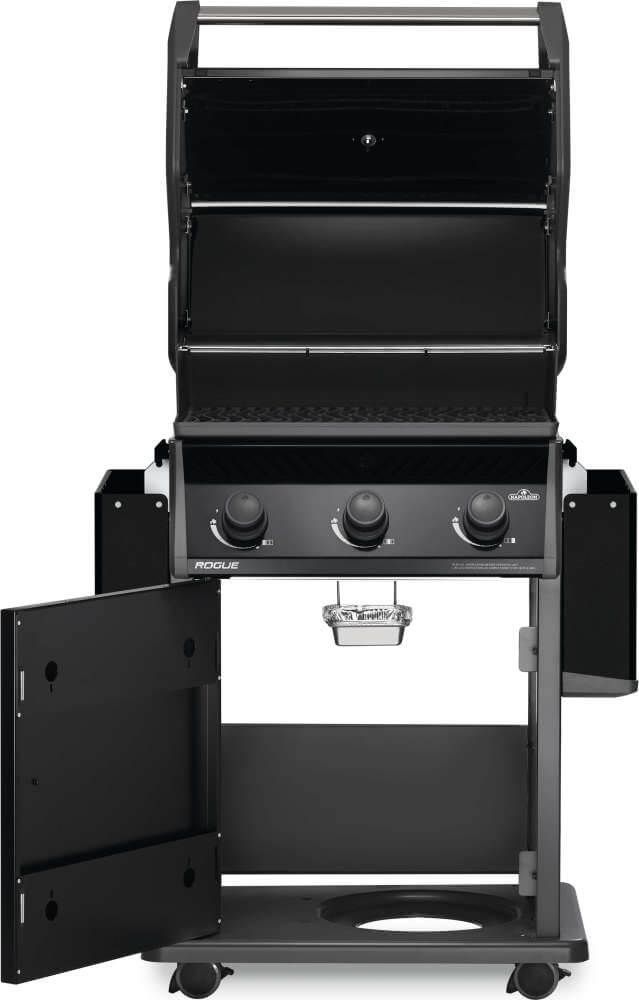 Napoleon Rogue® 425 3-Burner Black Freestanding Liquid Propane Gas Grill-2