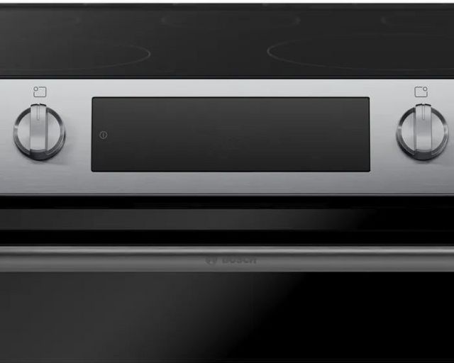 Bosch 100 Series 30" Stainless Steel Slide In Electric Range -9