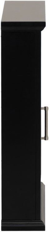 Linon Scarsdale Black Medicine Cabinet-4