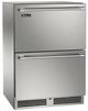 Perlick® Signature Panel Ready/Stainless Steel 24" Outdoor Drawer Freezer-Refrigerator-1